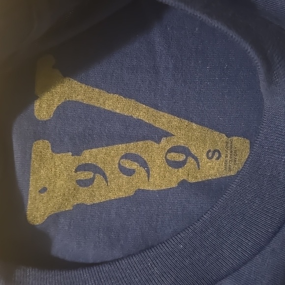 VLONE x Juice World Men's 999 T-Shirt Blue & Orange Size S NWT - Picture 8 of 9